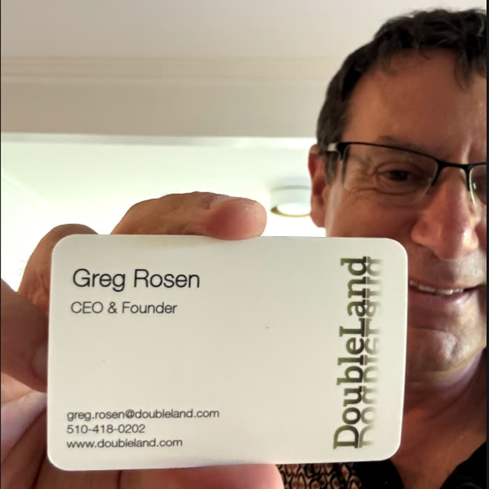DoubleLand business card